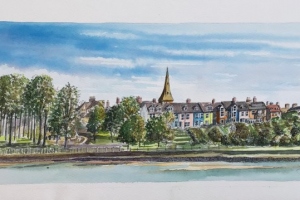 Alnmouth-Lovaine-Terrace-Sue-Dudill-Artist-Northumberland