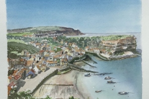 Staithes-Seafront-Sue-Dudill