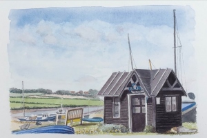 Alnmouth-Museum-and-Estuary-Sue-Dudill-Artist-Northumberland