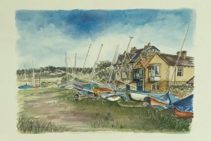 Alnmouth-boats-Sue-Dudill-Artist-Northumberland