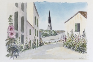 Ars Client Commande Sue Dudill Artiste Ile de Re