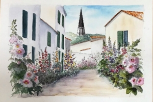 Ars Clocher 2020 Sue Dudill artiste ile de re