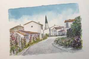 Ars Clocher 2021 Sue Dudill Artiste Ile de Re