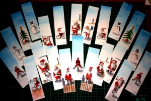 Christmas Bookmarks 5 euro