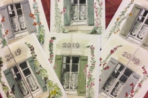 Double volet Sue Dudill Ile de Re