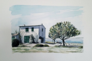 Ile de Re Maison Sue Dudill Artiste Ile de Re
