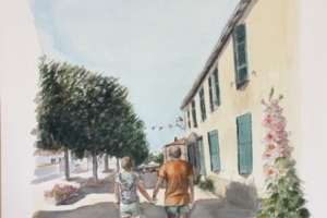 :a Noue Sue Dudill Ile de Re