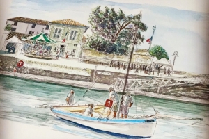 La Flotte manege VG Sue Dudill Artiste Ile de Re