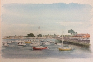 La flotte Sue Dudill Ile de Re