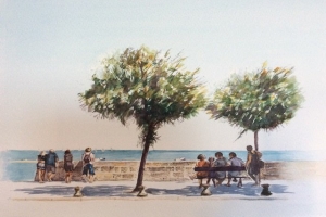 La flotte Sue Dudill Ile de Re