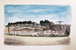 Le Plomb Sue Dudill Artiste Ile de Re