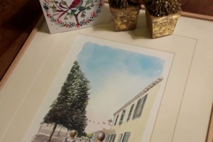 Les amoureux La Noue artiste ile de re Sue Dudill