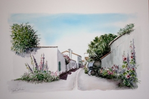 Loix Ile de Re Sue Dudill Artiste