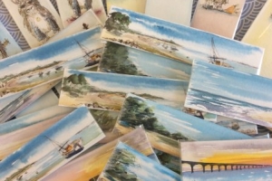 Marque Pages fait main Sue Dudill Artiste Ile de Re