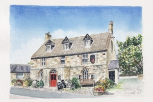 Milfield-Red-Lion-Sue-Dudil-Artist-Northumberland