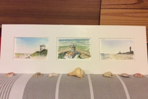 Miniature St Clement Sue Dudill Ile de Re