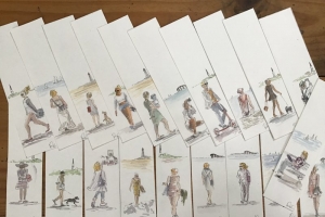 More people Sue Dudill Artist Ile de Re