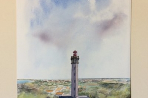 Phare des Baleines Sue Dudill Artiste Ile de Re