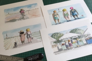 Post confinement Sue Dudill Artiste Ile de Re