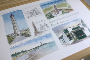 St Clement Chat Botte Sue Dudill Artiste Ile de Re