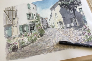 St Martin Collumbage Sue Dudill Artiste Ile de Re