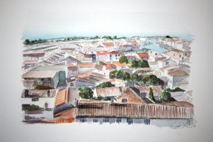 St Martin Sue Dudill Artiste Ile de Re