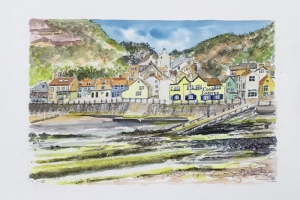 Staithes-Cod-Lobster-Sue-Dudill-Artist-Northumberland