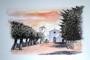 Sue Dudill Artiste Ile de Re Aquarelle