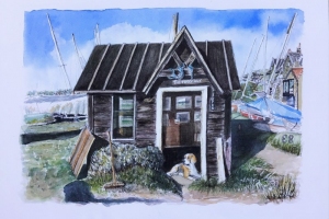 The-Ferry-Hut-Sue-Dudill-Artist-Northumberland