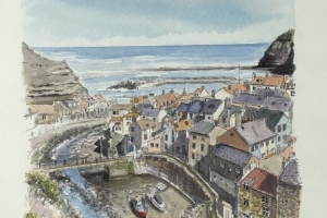 UK Staithes Sue Dudill Artiste Ile de Re