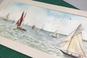 Voiliers Sue Dudill Artiste Ile de Re